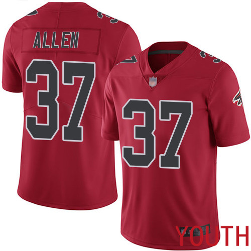 Atlanta Falcons Limited Red Youth Ricardo Allen Jersey NFL Football #37 Rush Vapor Untouchable
